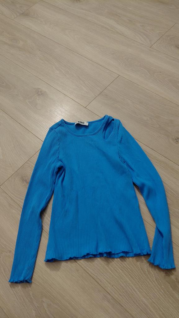 Blå bluse 122