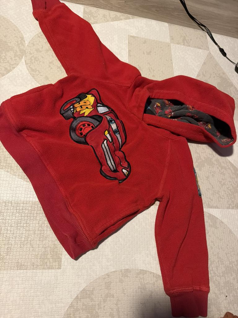 Biler, fleece, 86/92