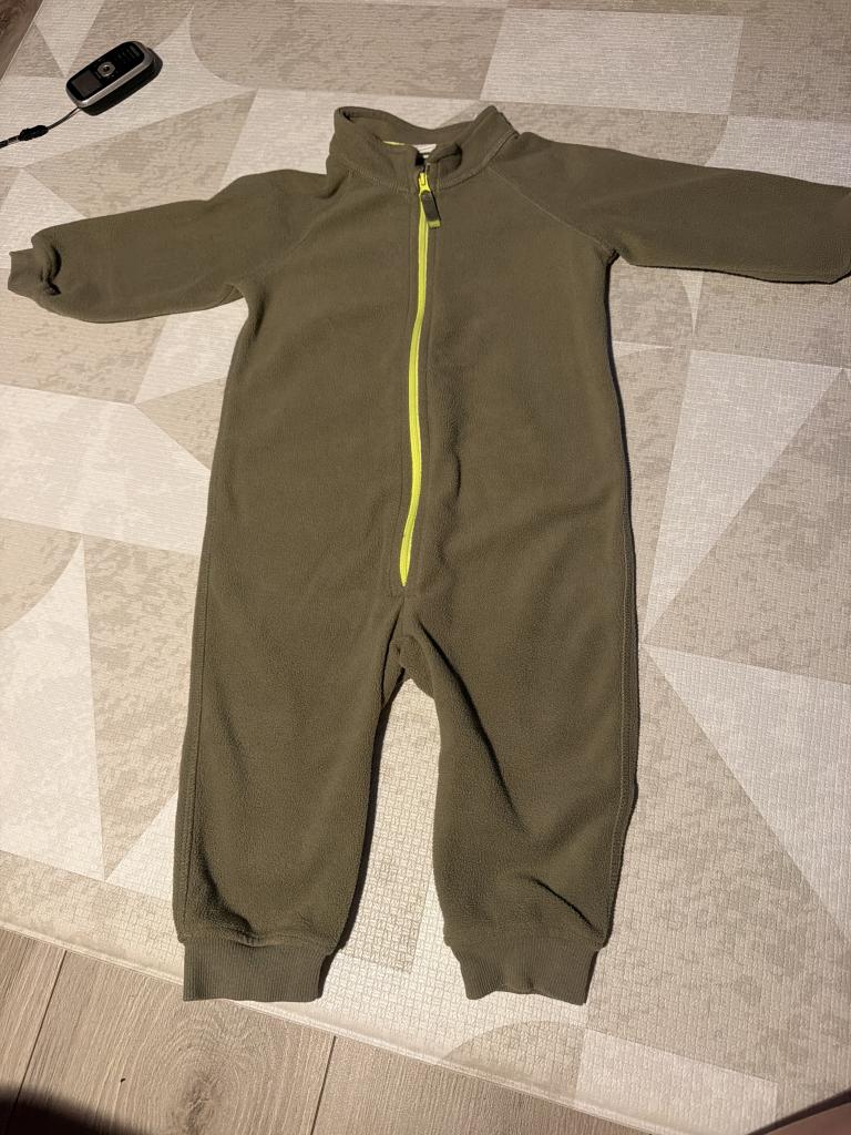 H&M, fleecedragt, 80