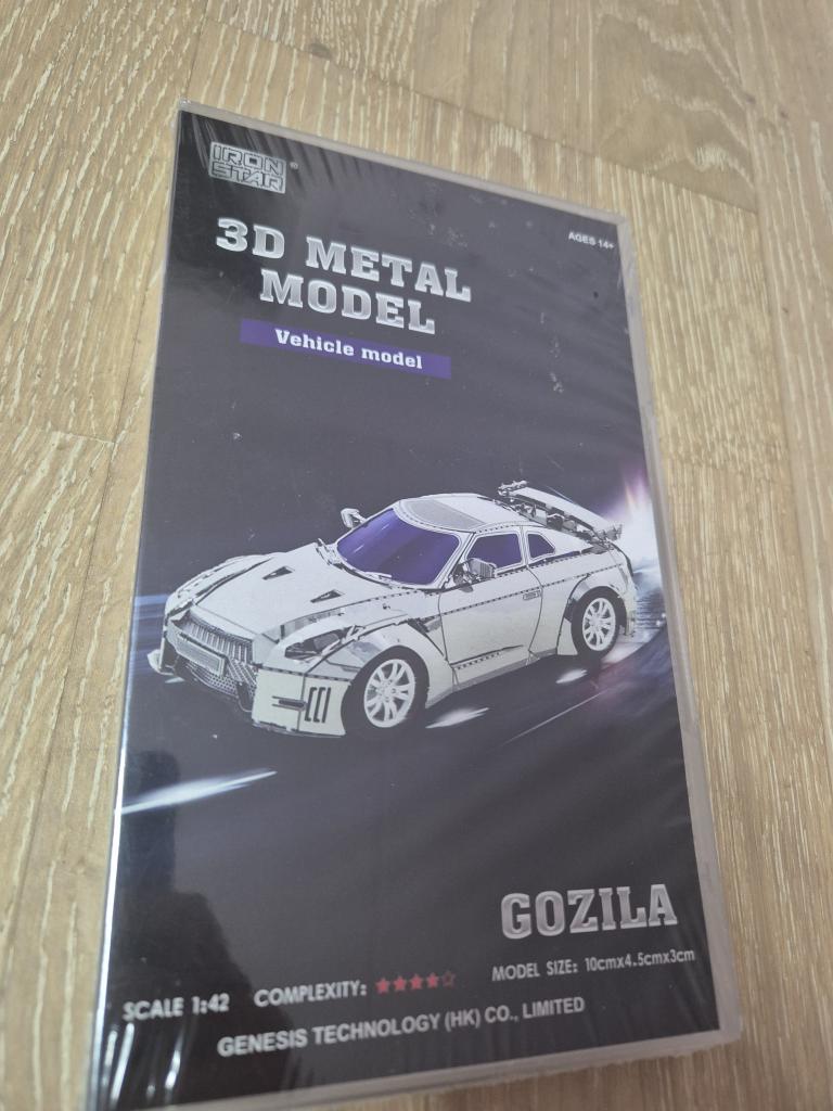3D metal model bil