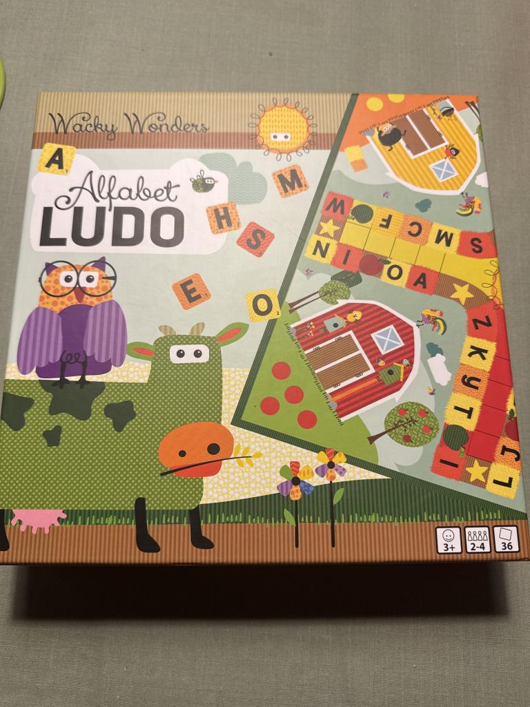 T alfabet ludo spil