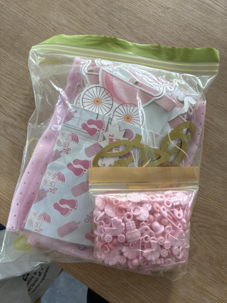 Barnedåbspynt pige