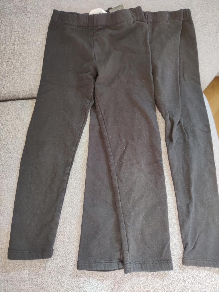 2 x Hm, 110, leggings