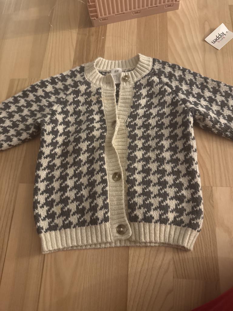 H&M strik cardigan 80