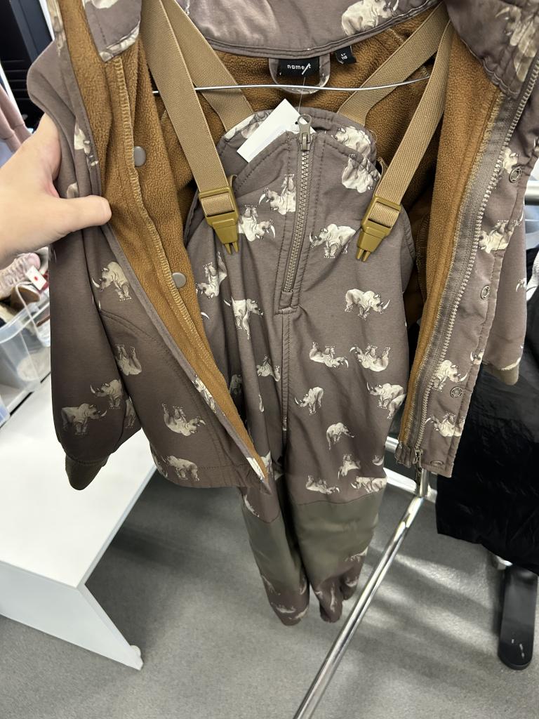 Nameit softshell sæt 110