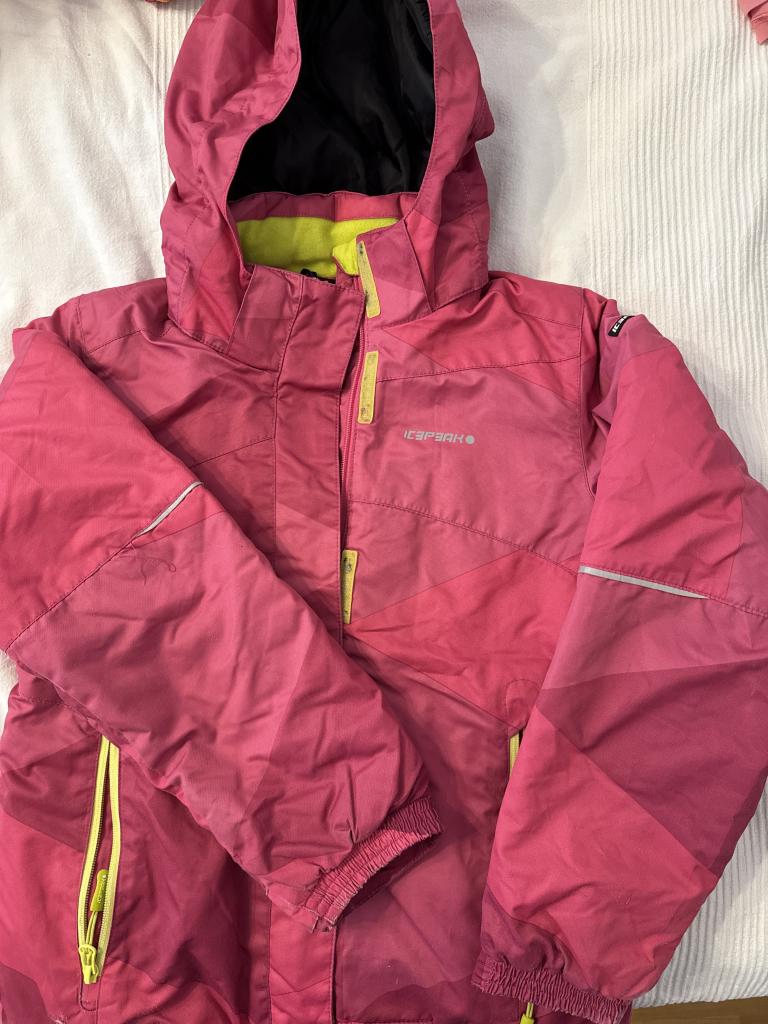 Icepeak jakke pink 140