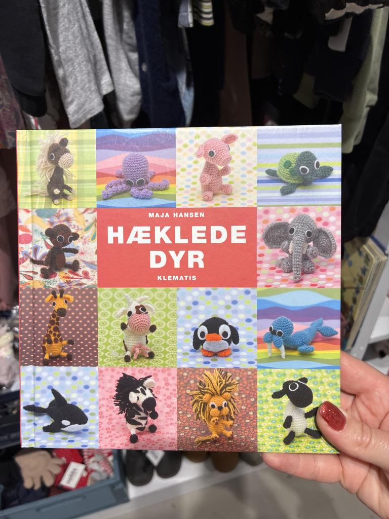Hæklede dyr bog