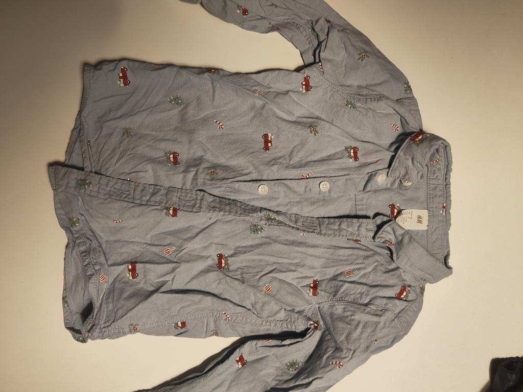 H&M jule skjorte str 98