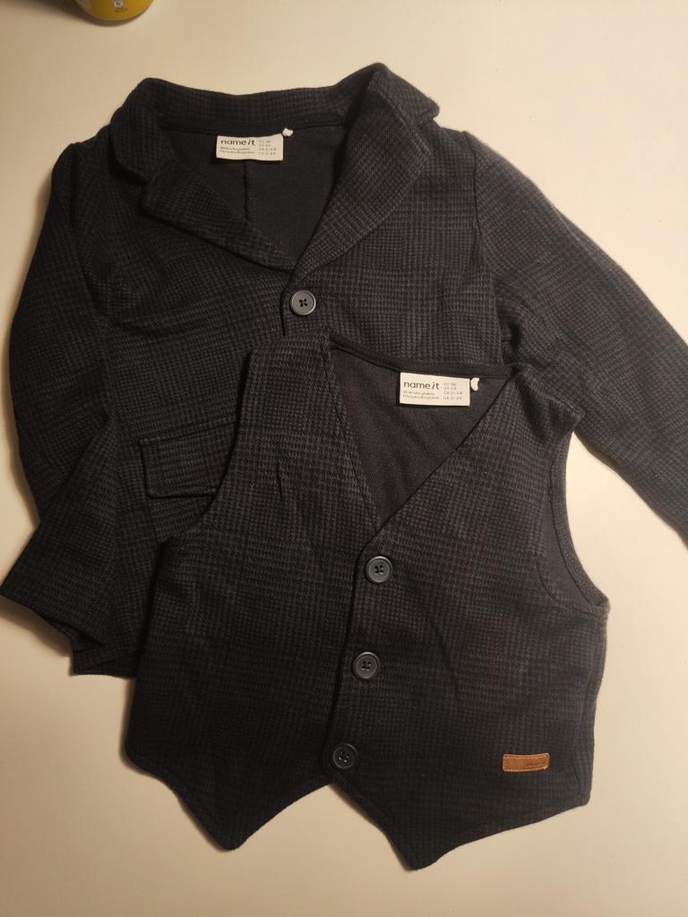 Nameit blazer og vest 98
