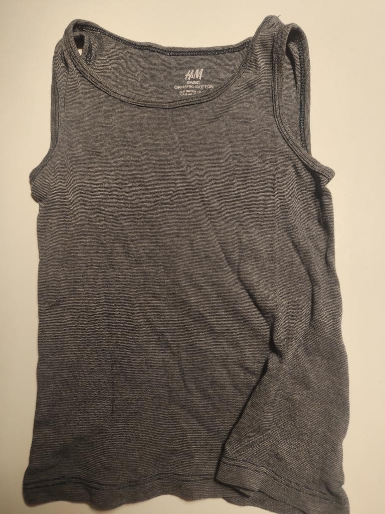 H&M øko undertrøje str 98