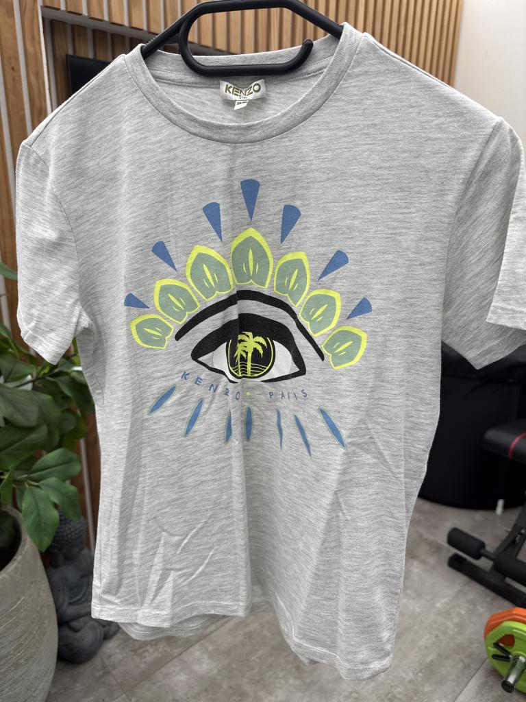 Kenzo t-shirt grå øje 10