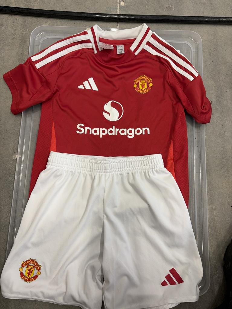 Fodboldsæt Man U. 5-6y