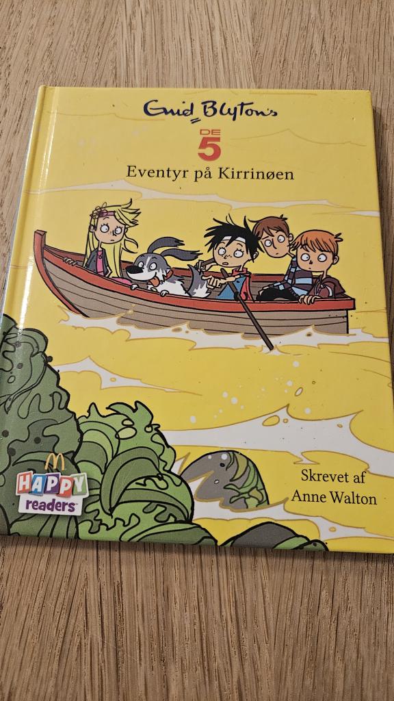 Bog De5 eventyr på øen
