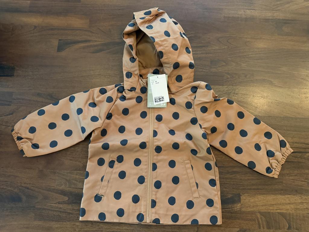 Regnjakke, H&M, 92