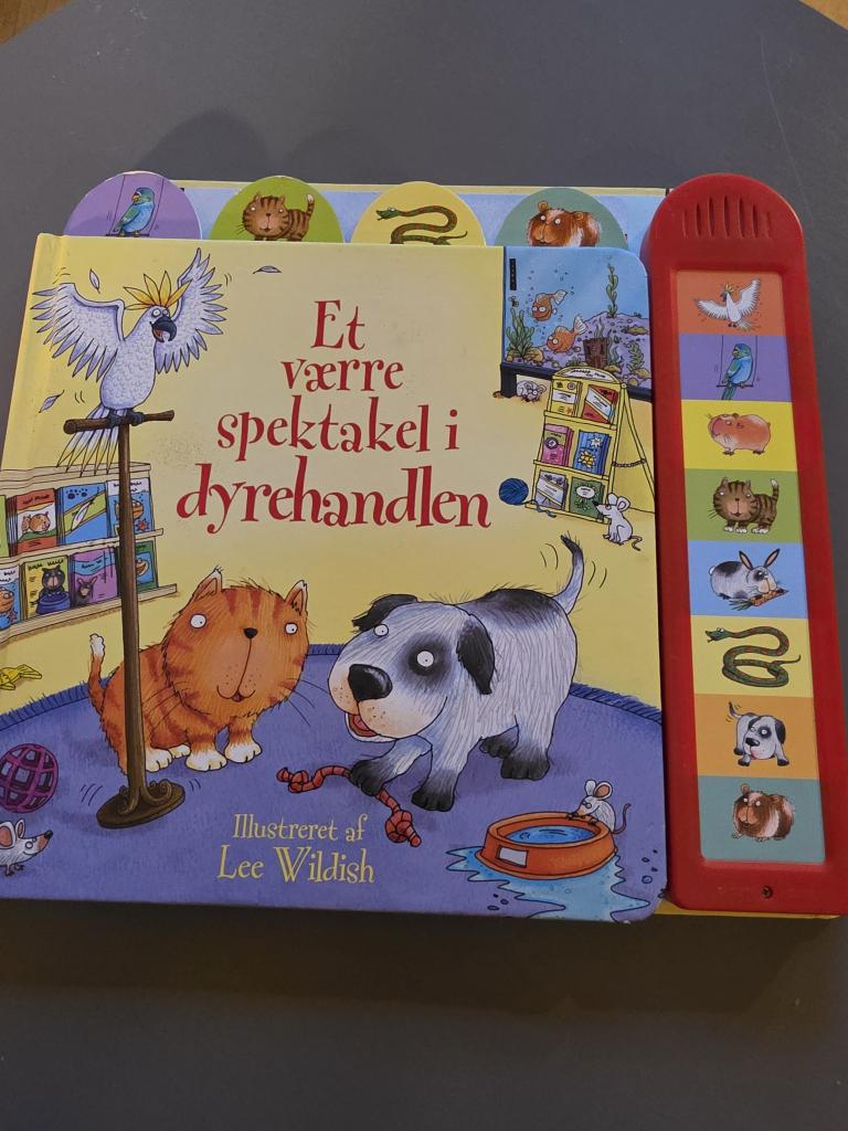 Bog med lyd, dyrehandel