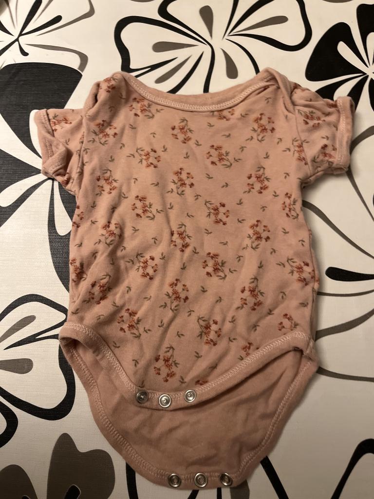 Bekids lyserød body 50