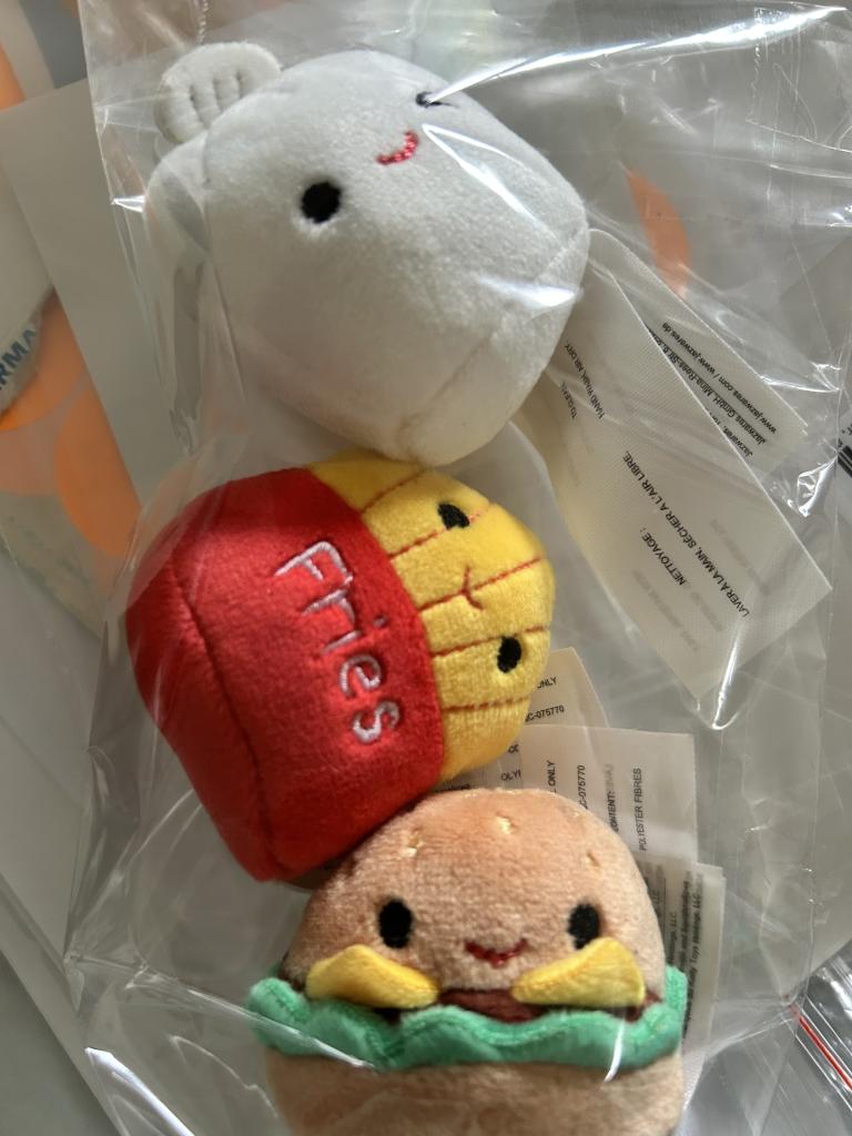 3 mini squishmallows
