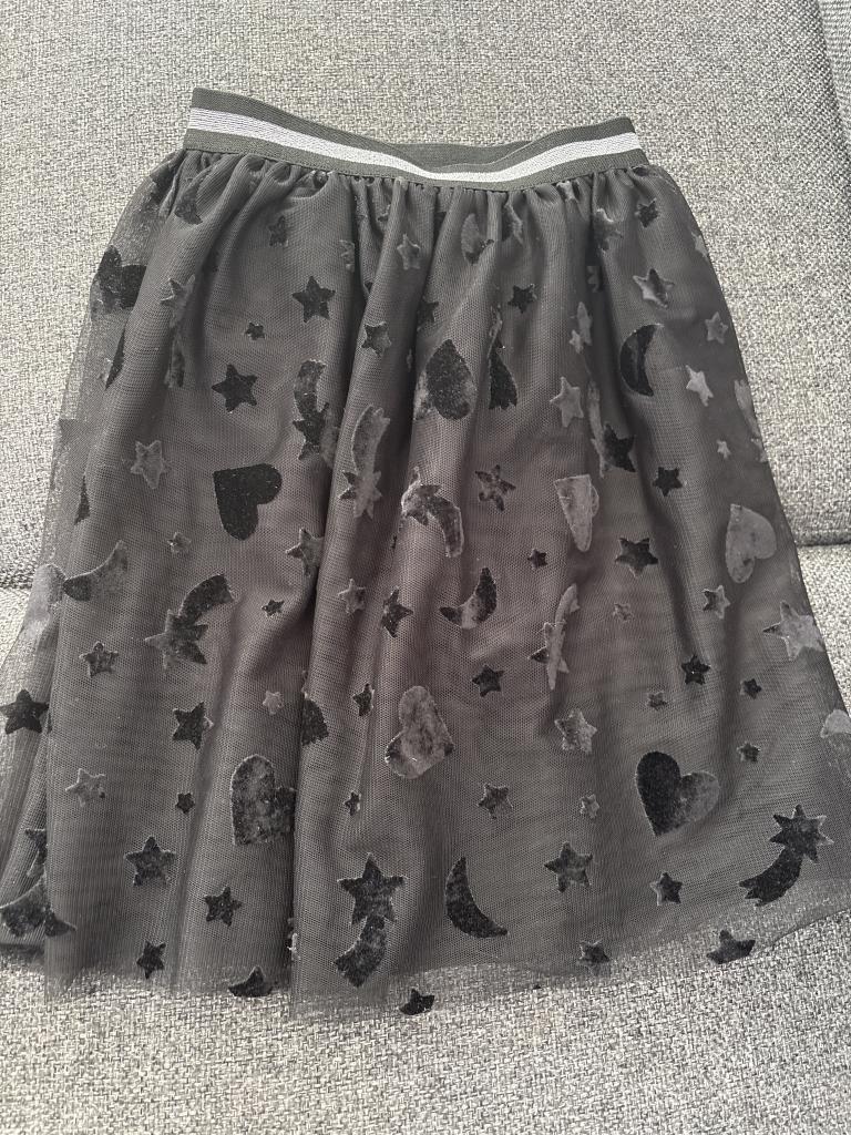 H&M sort nederdel 110