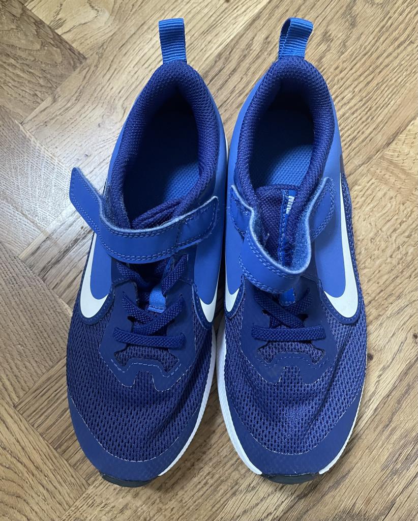 Blå nike kondisko 32