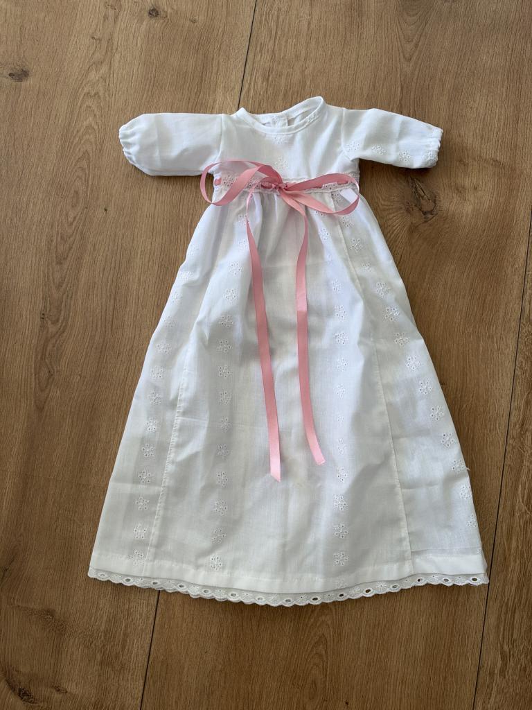 Dåbskjole til babyborn