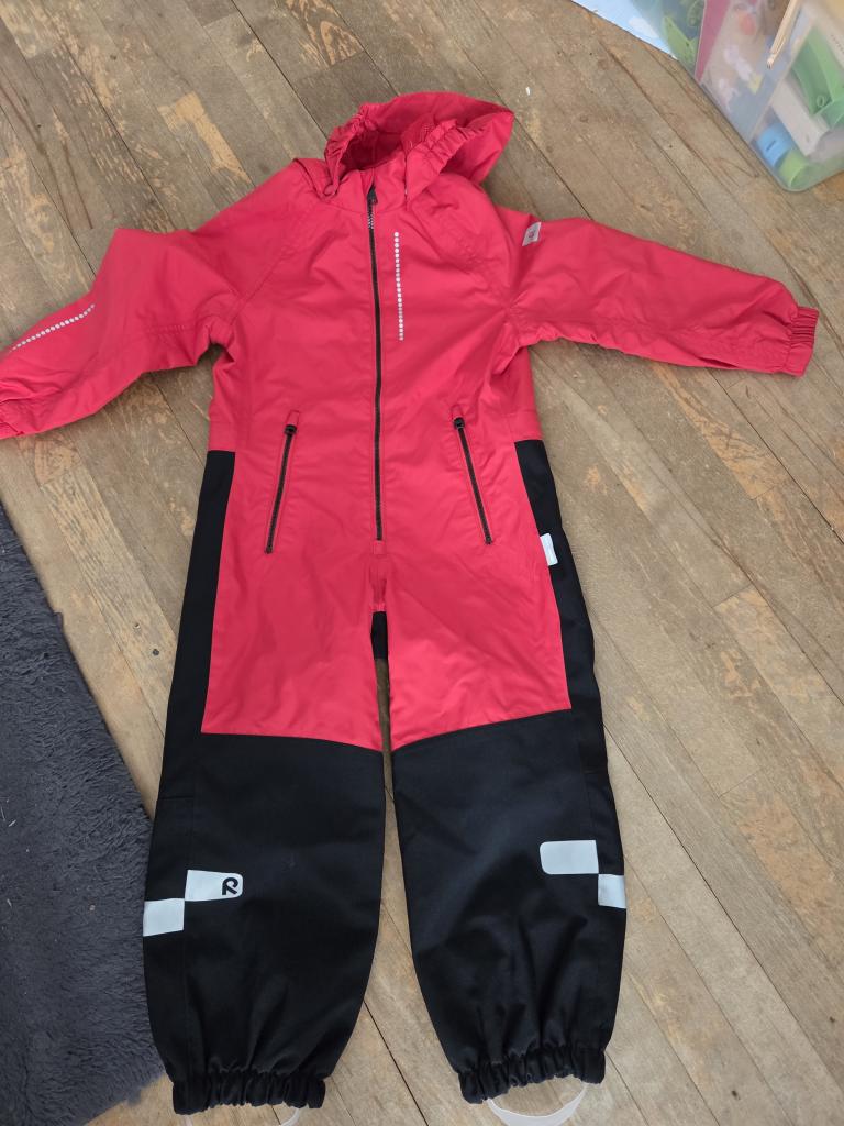 Reima softshell rød116