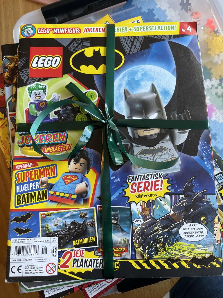 Lego Batman blad 4 stk