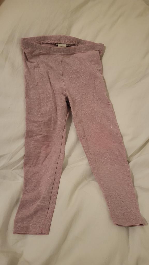 H&M pink leggings 92