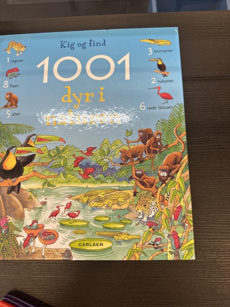 1001 dyr bog