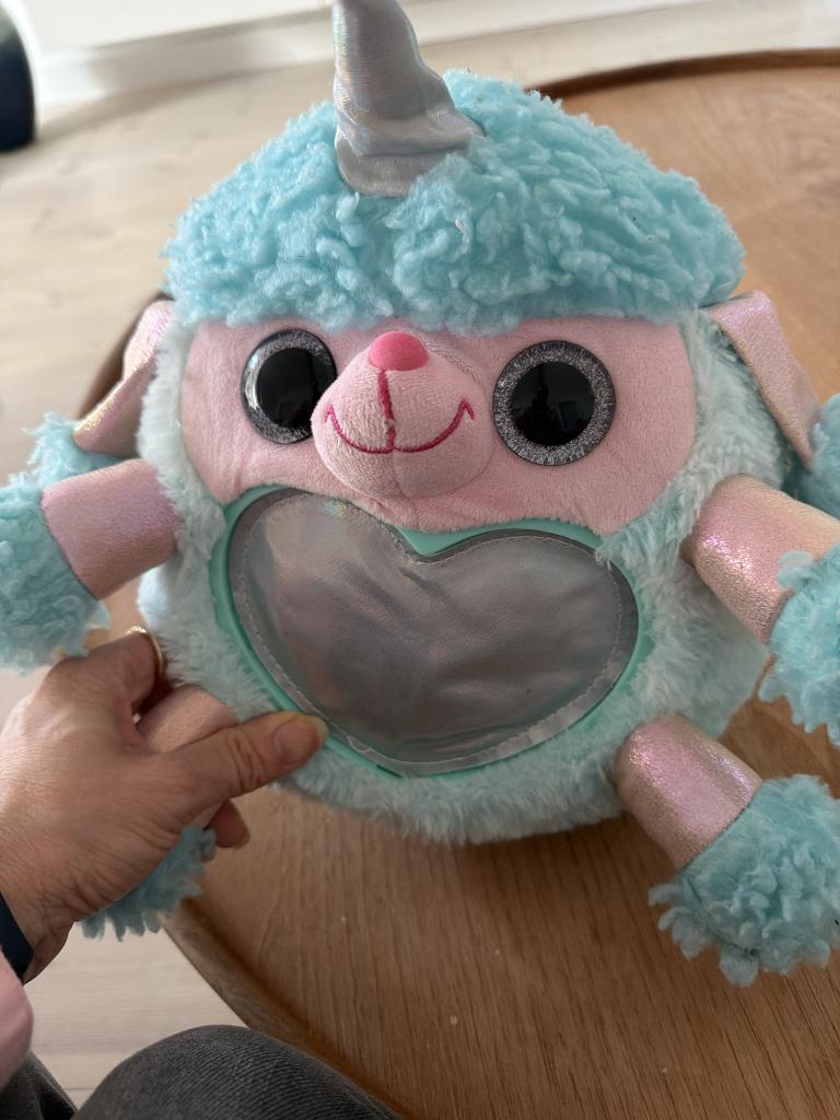 Bamse blå stor