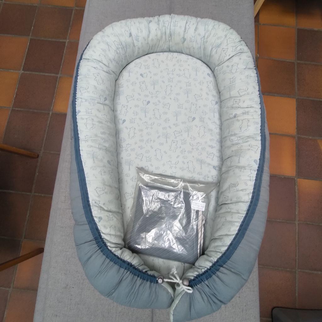Babynest blå