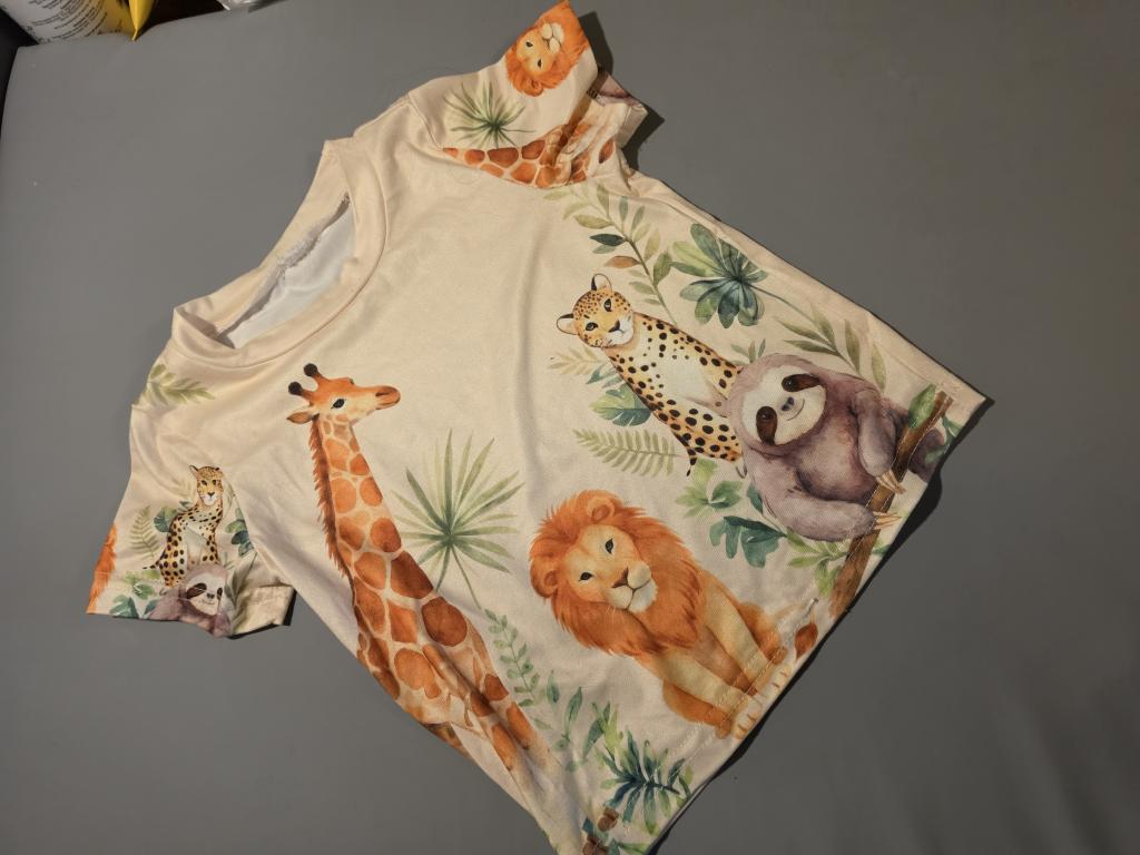 Bluse Safaridyr 74/80