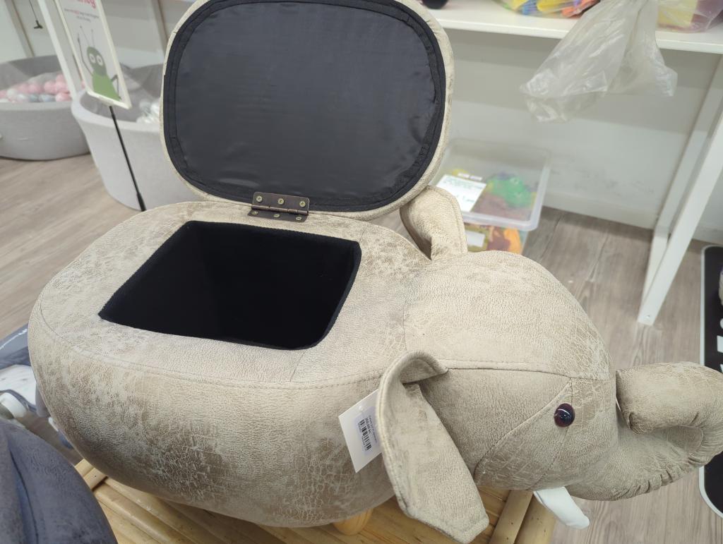 Elefant puf m opbevarin