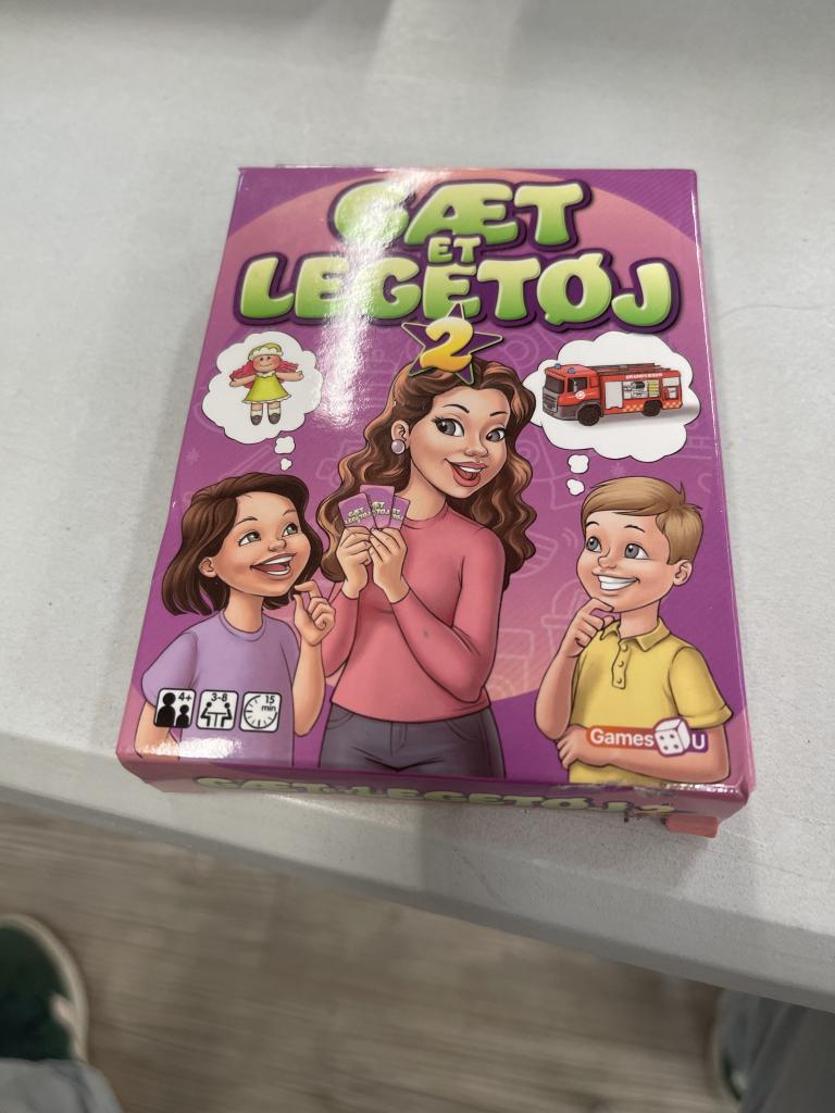 Gæt et legetøj spil