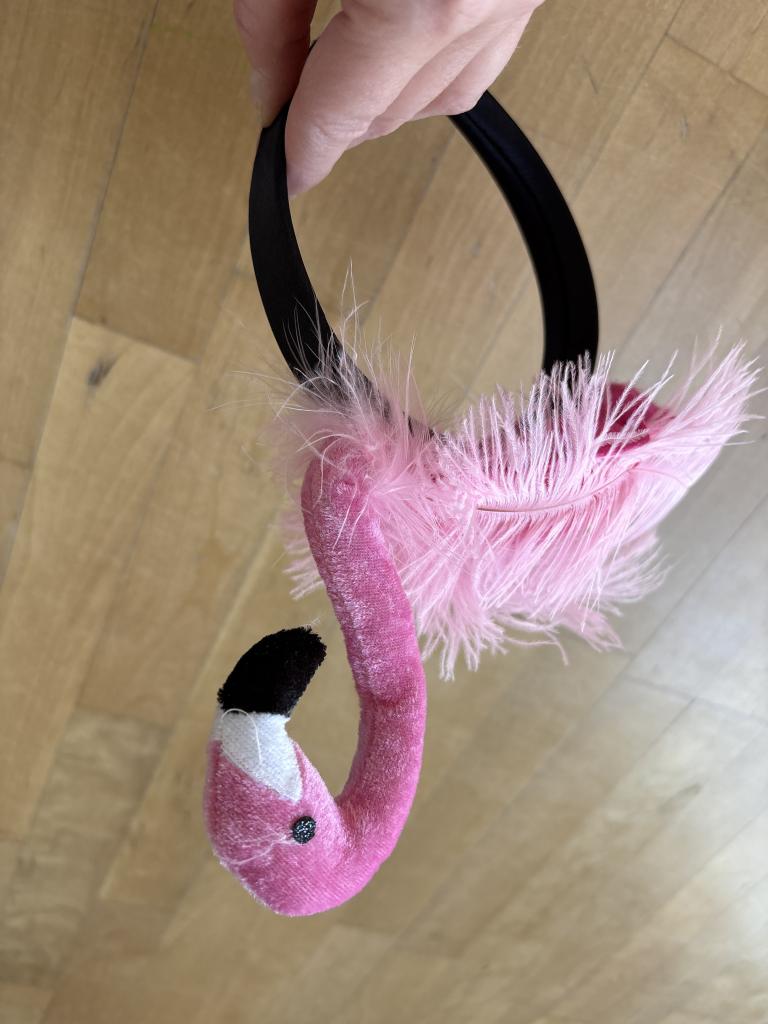 Flamingo hårbøjle
