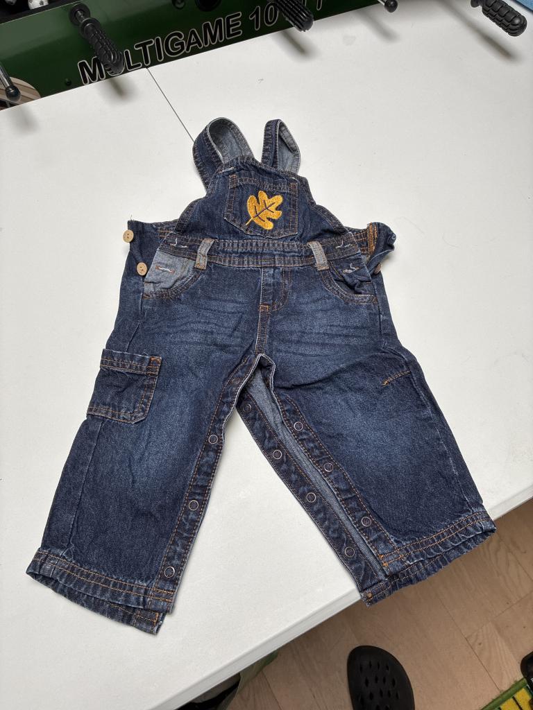 Mørkeblå denim smækb