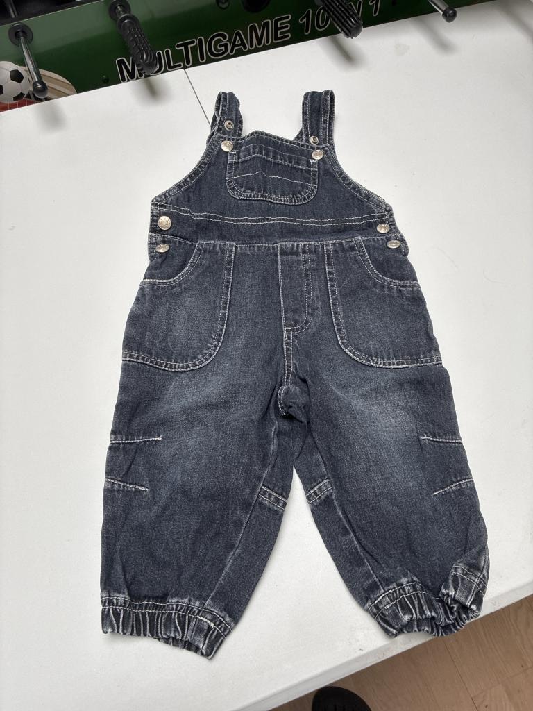 Mørkegrå denim smækb