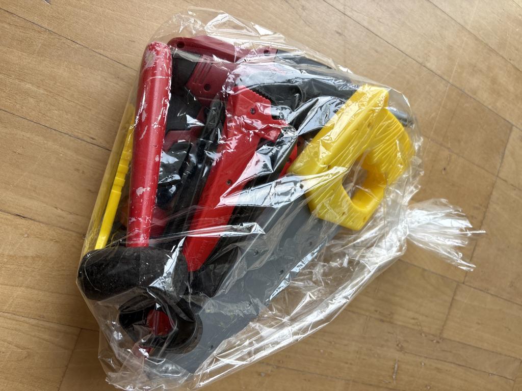 Legetøjsværktøj sæt