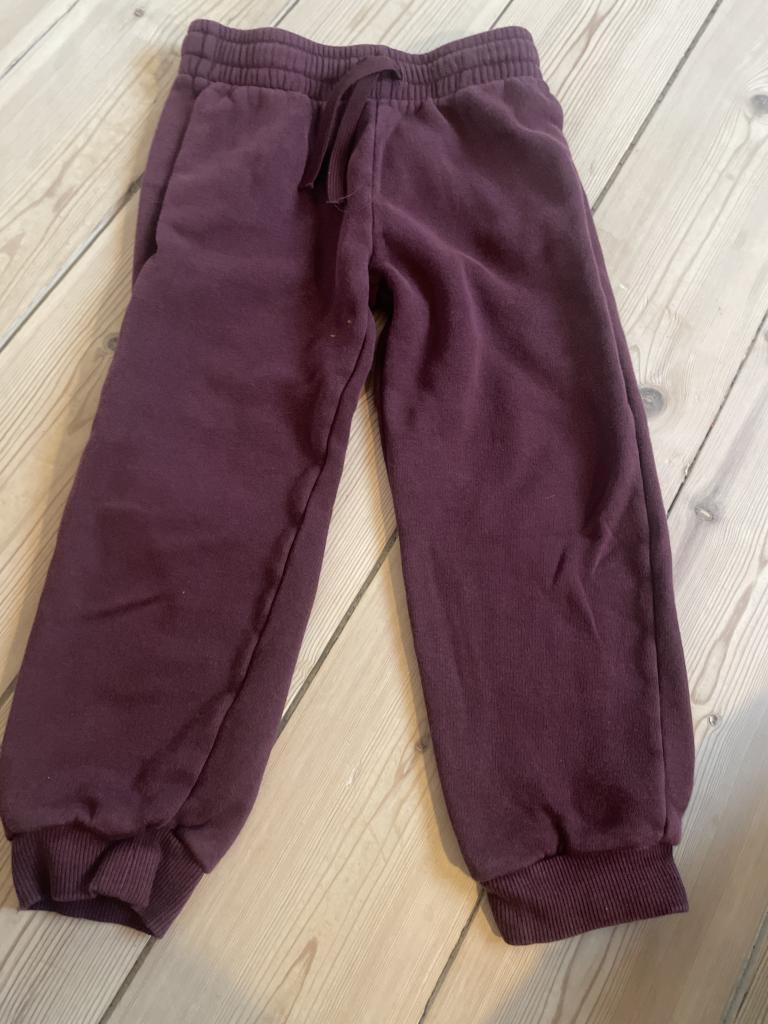 H&M bukser rød, 104