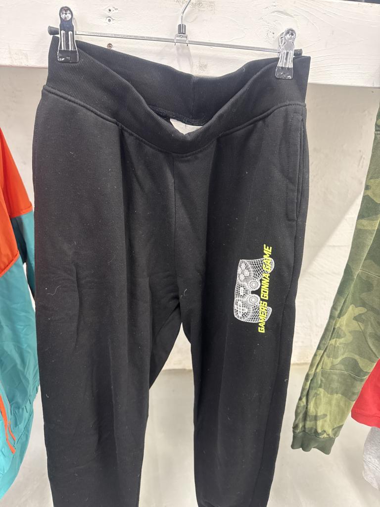 Sort gamer sweatpants
