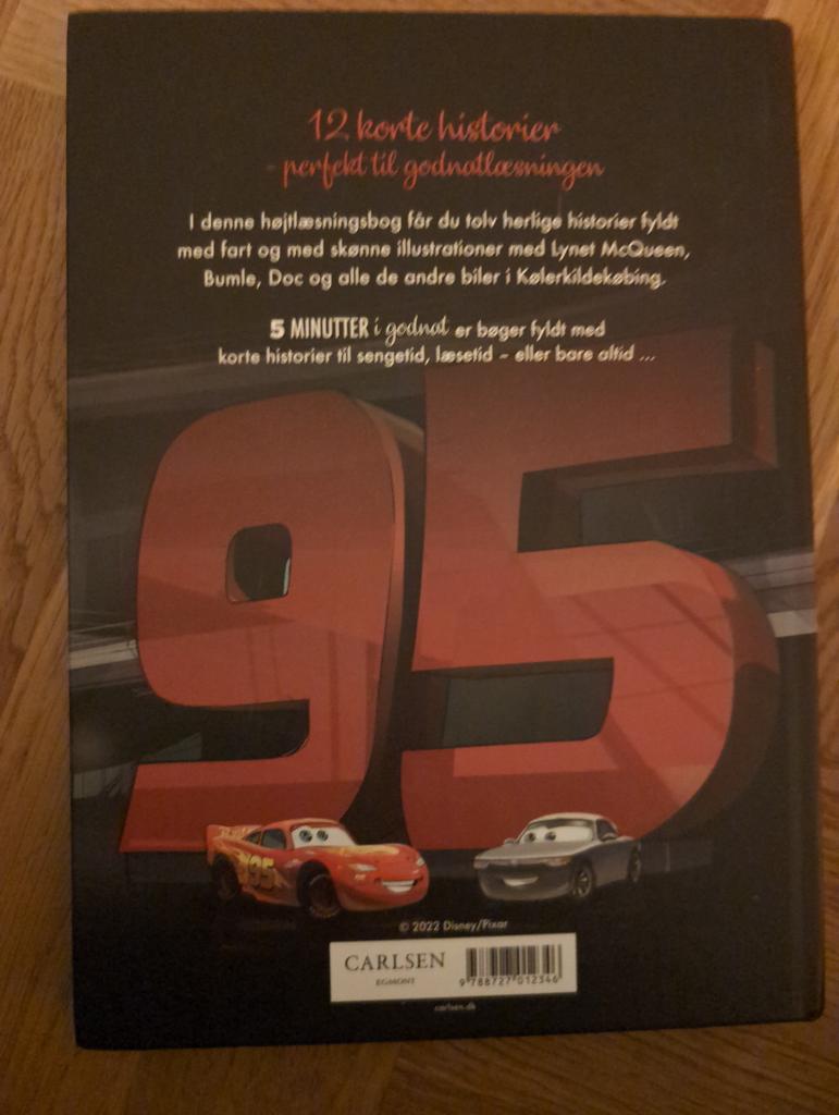 5 min i godnat Cars