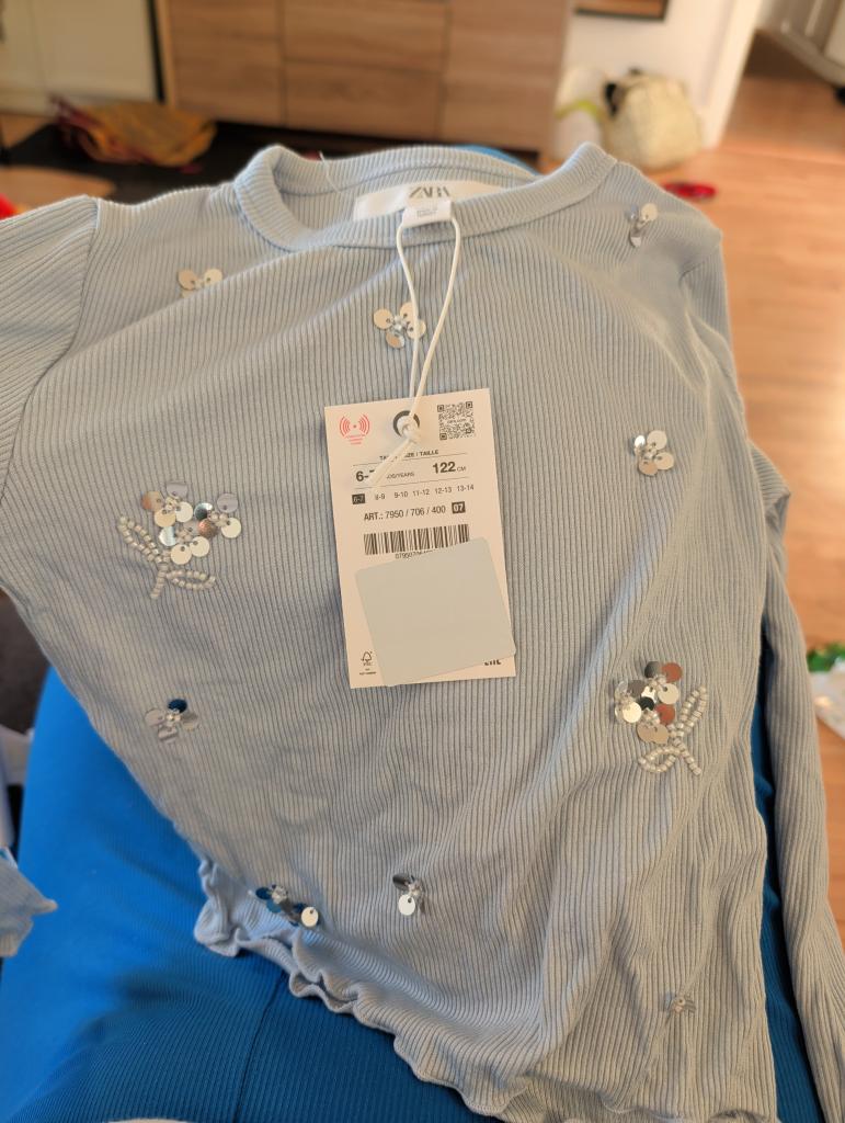 Bluse zara 122 ny