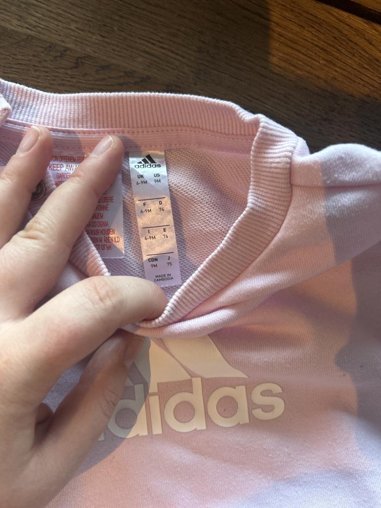 Adidas sweatshirt 68