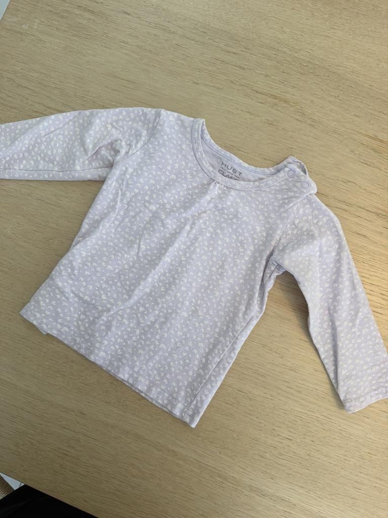 H&C bluse lilla 80