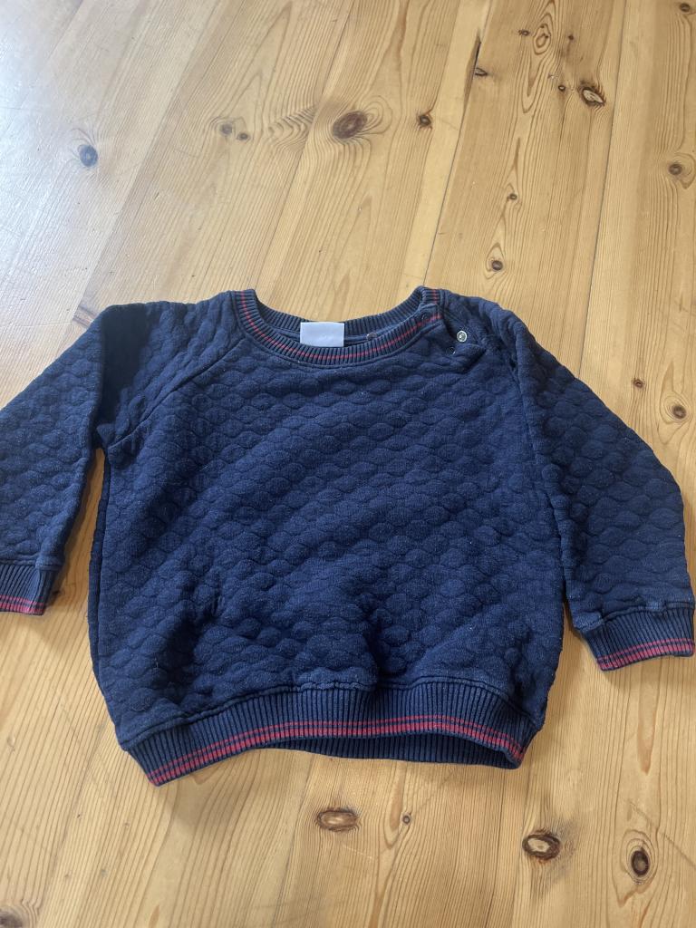 Be kids blå sweater 98