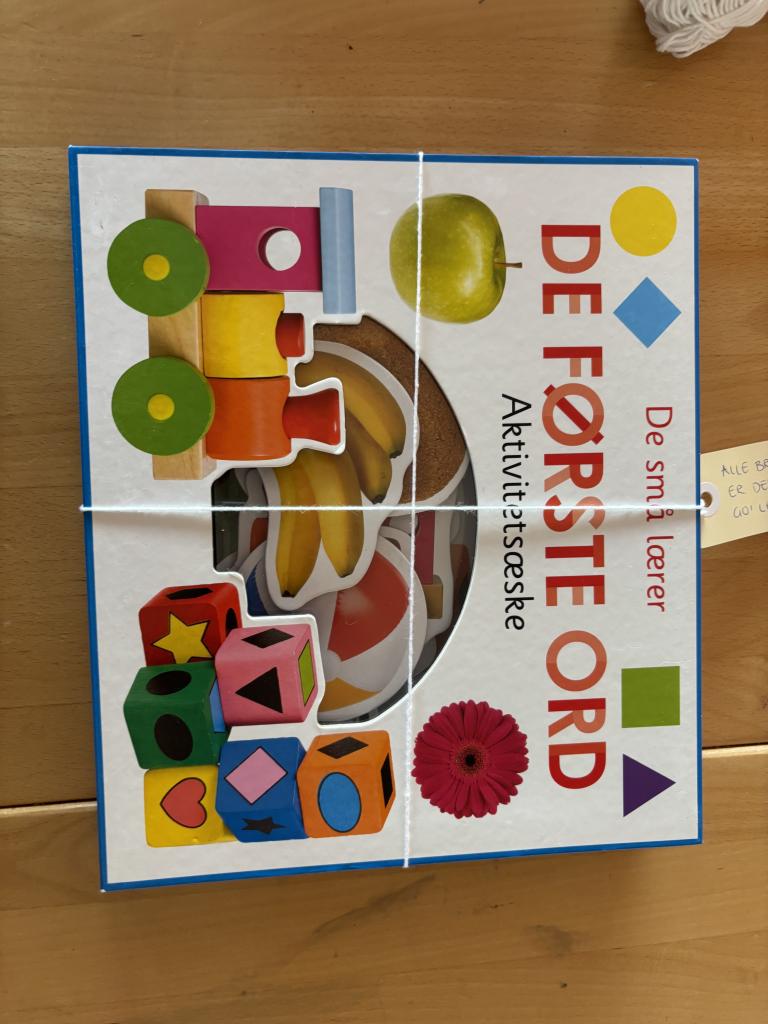 De første ord puslespil