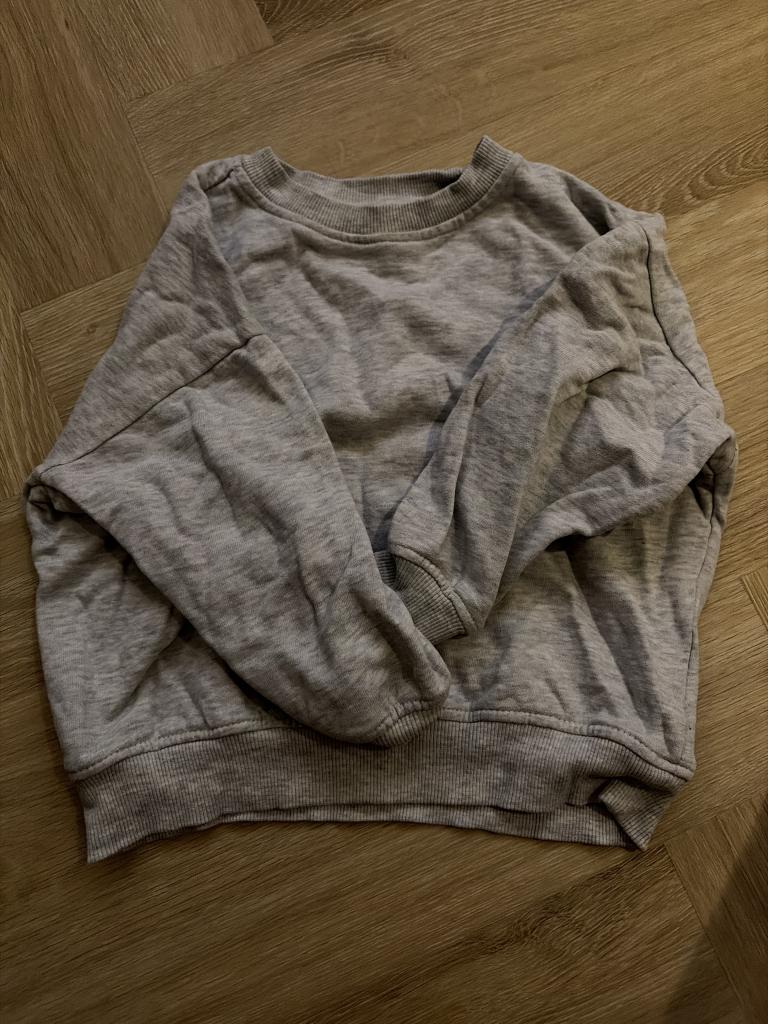 110 Grå sweatshirt
