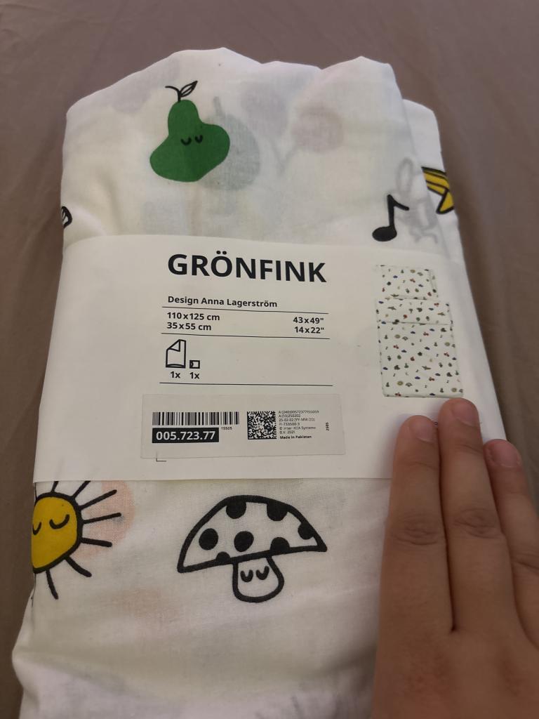 IKEA Grönfink sengetøj