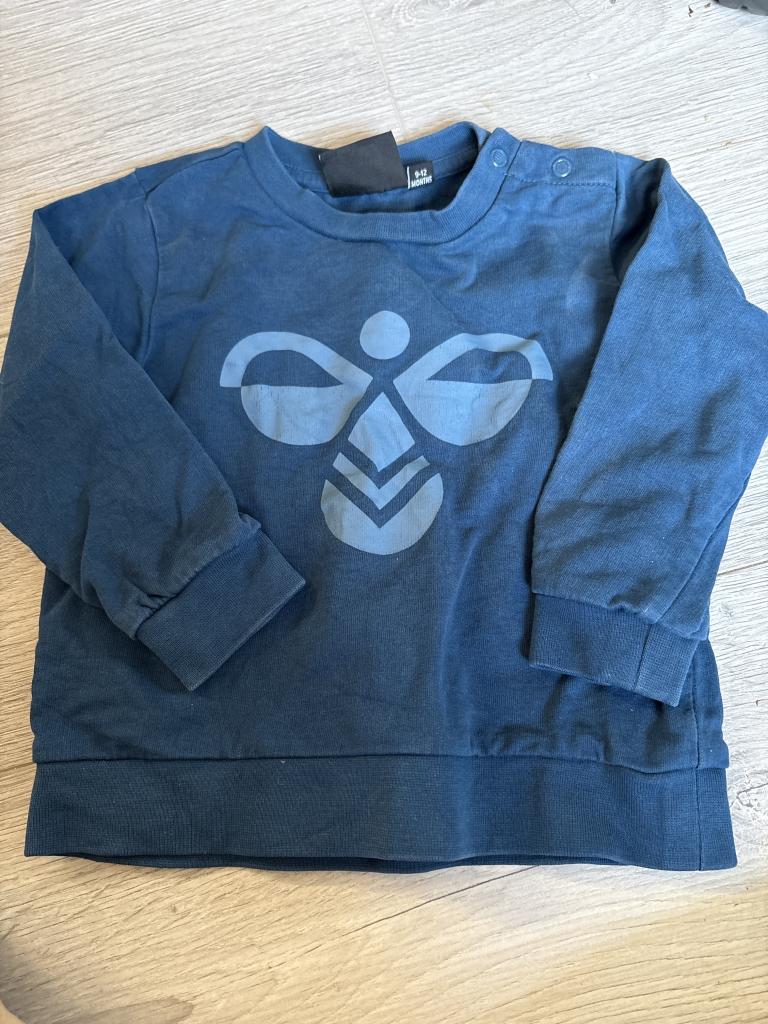 Blå Hummel sweatshirt