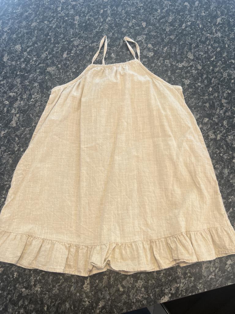 H&M kjole 110 beige