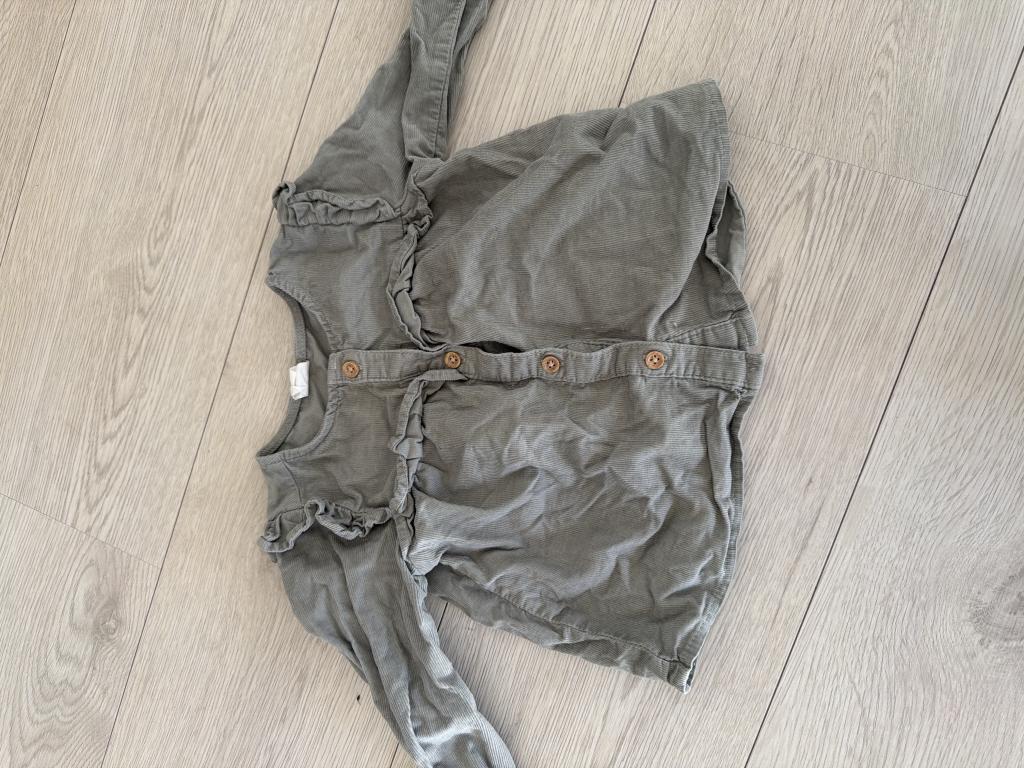 H&M grøn bluse 74